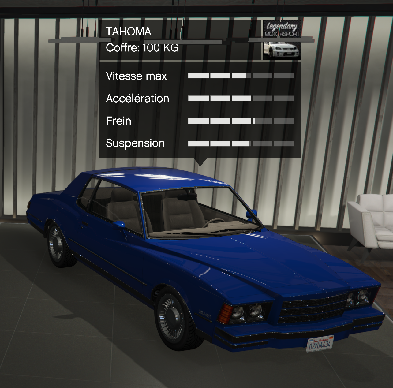 Photo de Tahoma coupé