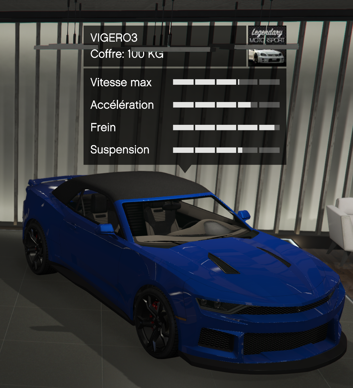 Photo de Vigero ZX décapotable